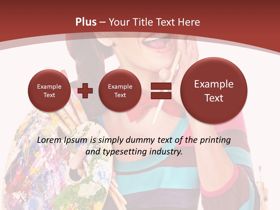 Artistic Work Art PowerPoint Template