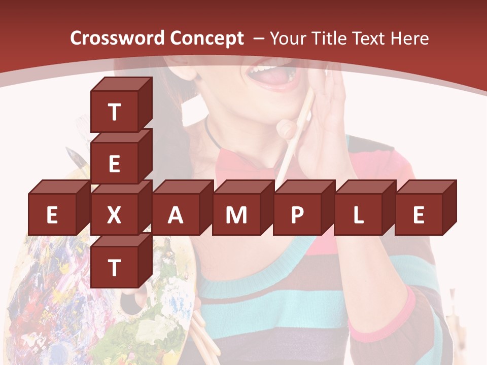 Artistic Work Art PowerPoint Template