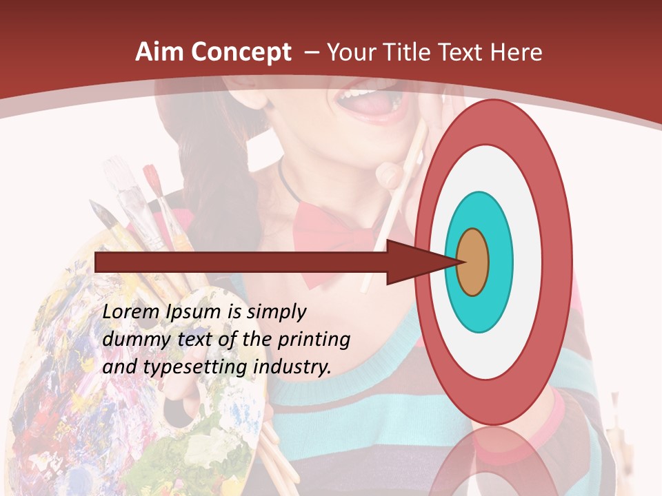 Artistic Work Art PowerPoint Template