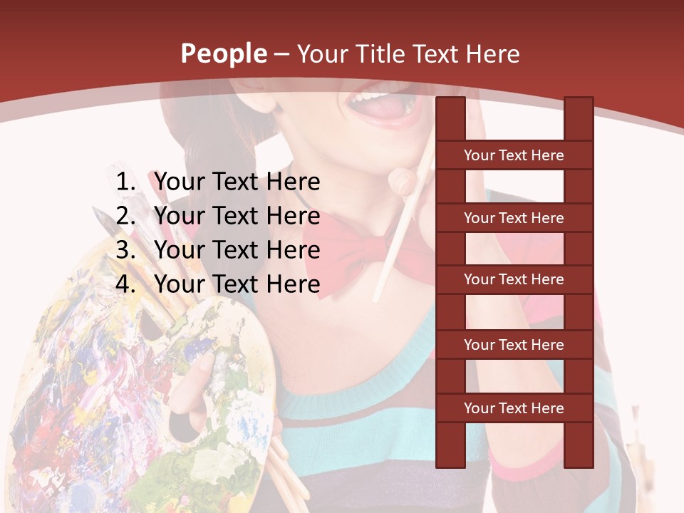 Artistic Work Art PowerPoint Template