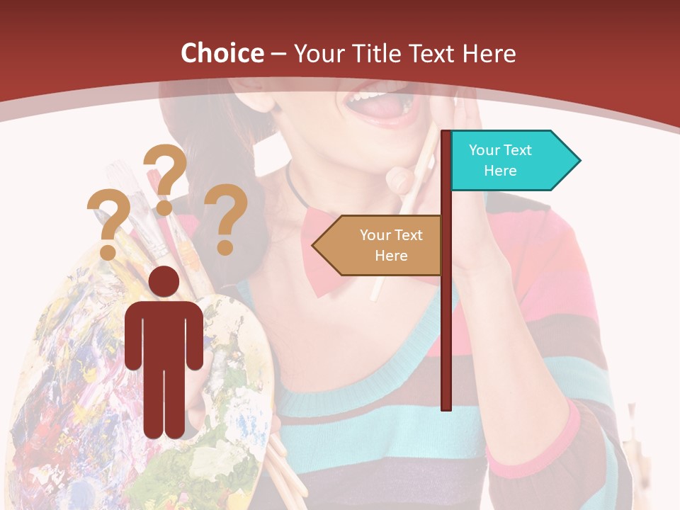 Artistic Work Art PowerPoint Template