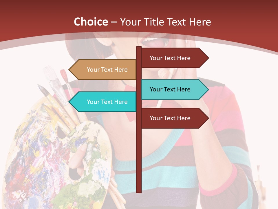 Artistic Work Art PowerPoint Template