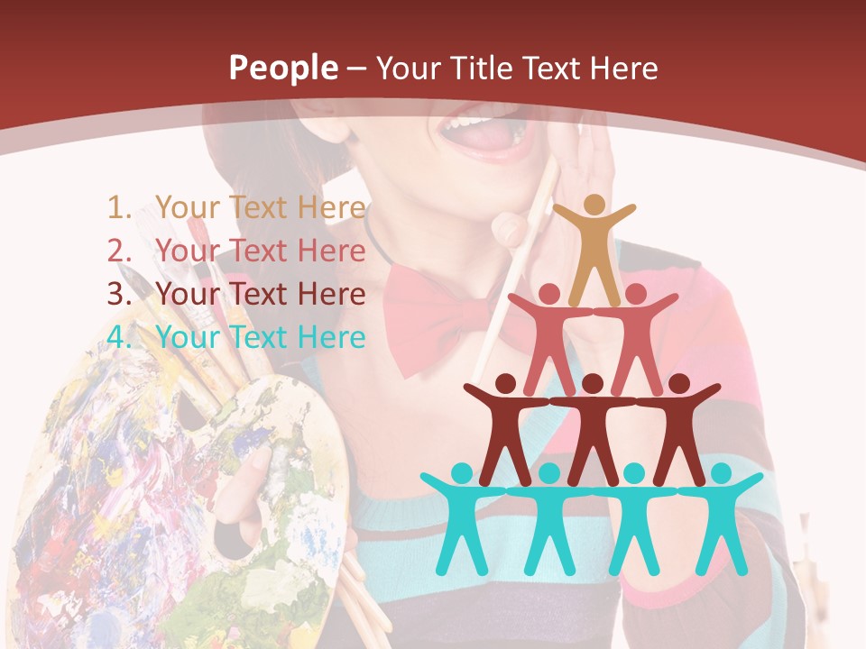 Artistic Work Art PowerPoint Template