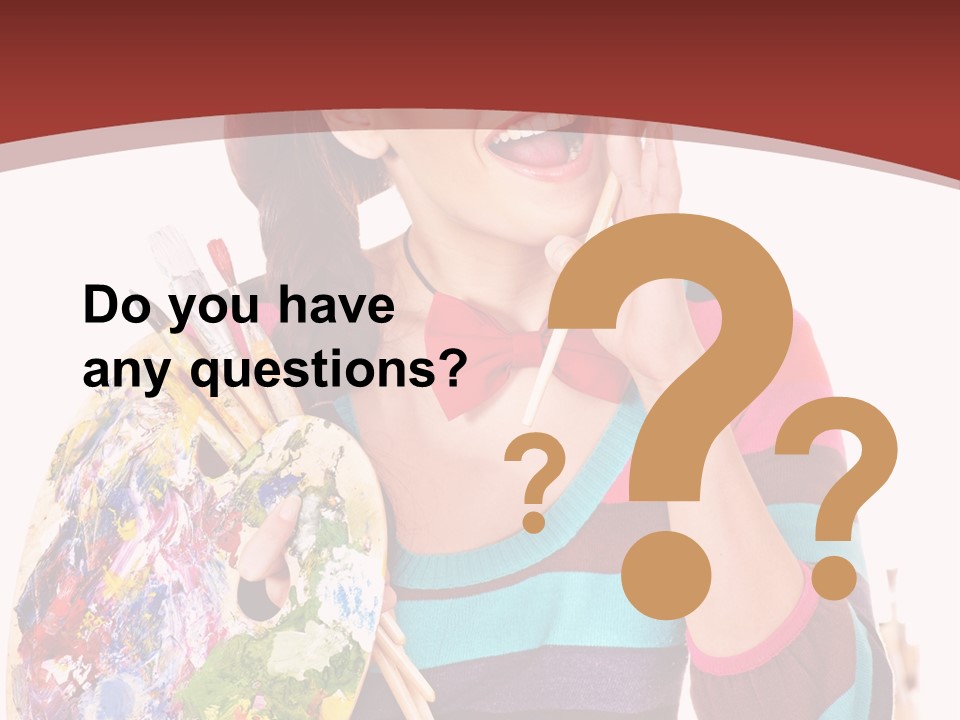 Artistic Work Art PowerPoint Template