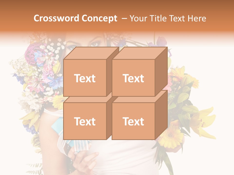 Face Eyelashes Health PowerPoint Template