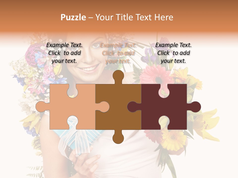 Face Eyelashes Health PowerPoint Template