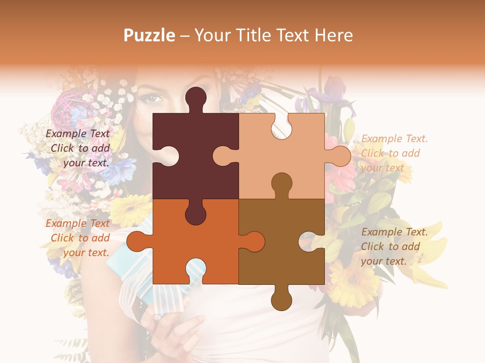 Face Eyelashes Health PowerPoint Template