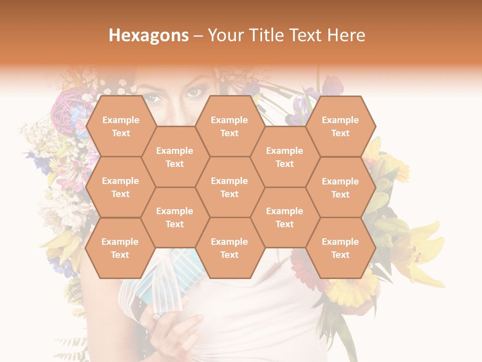 Face Eyelashes Health PowerPoint Template