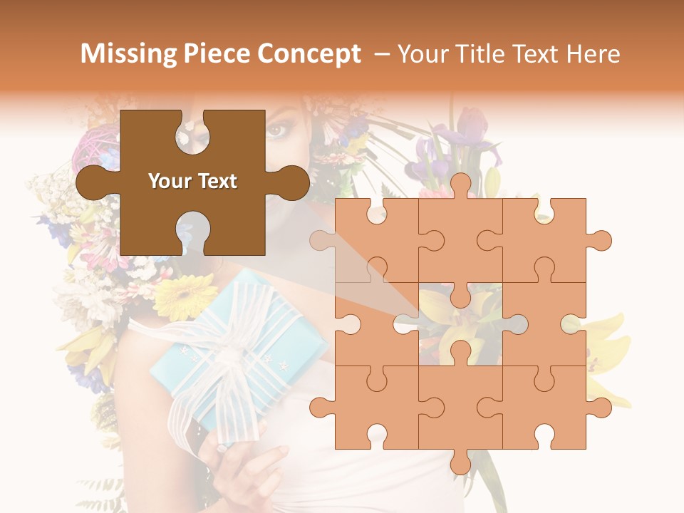 Face Eyelashes Health PowerPoint Template