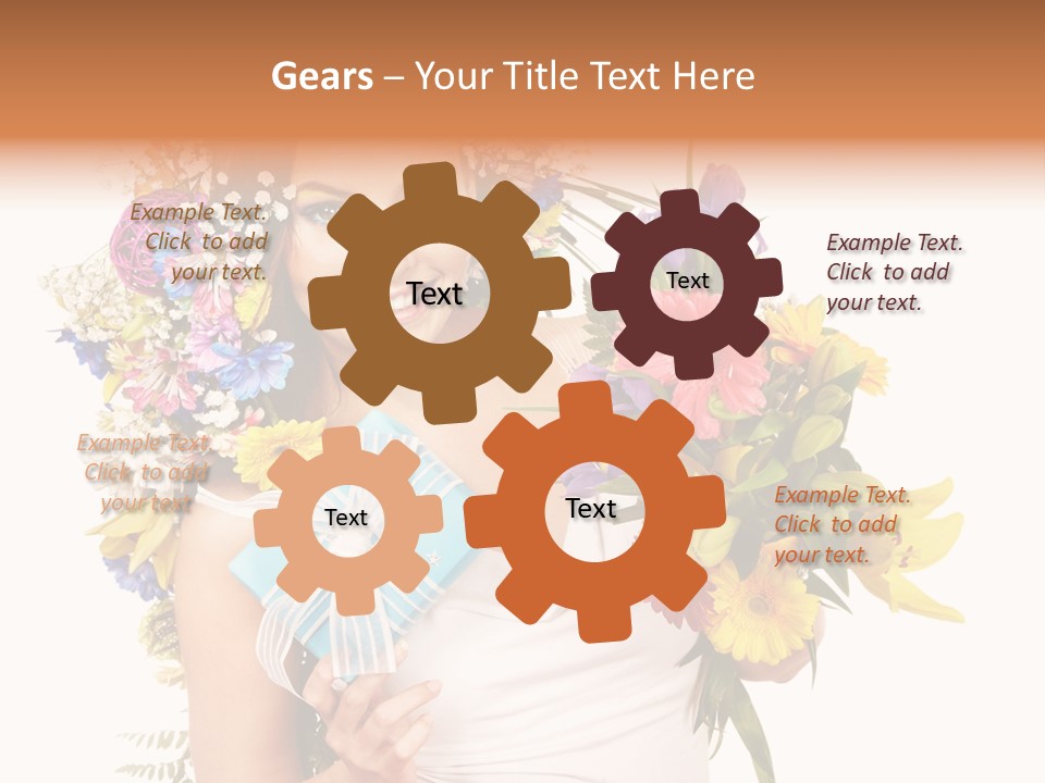 Face Eyelashes Health PowerPoint Template