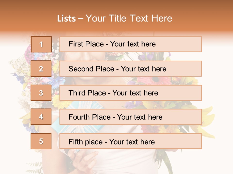 Face Eyelashes Health PowerPoint Template