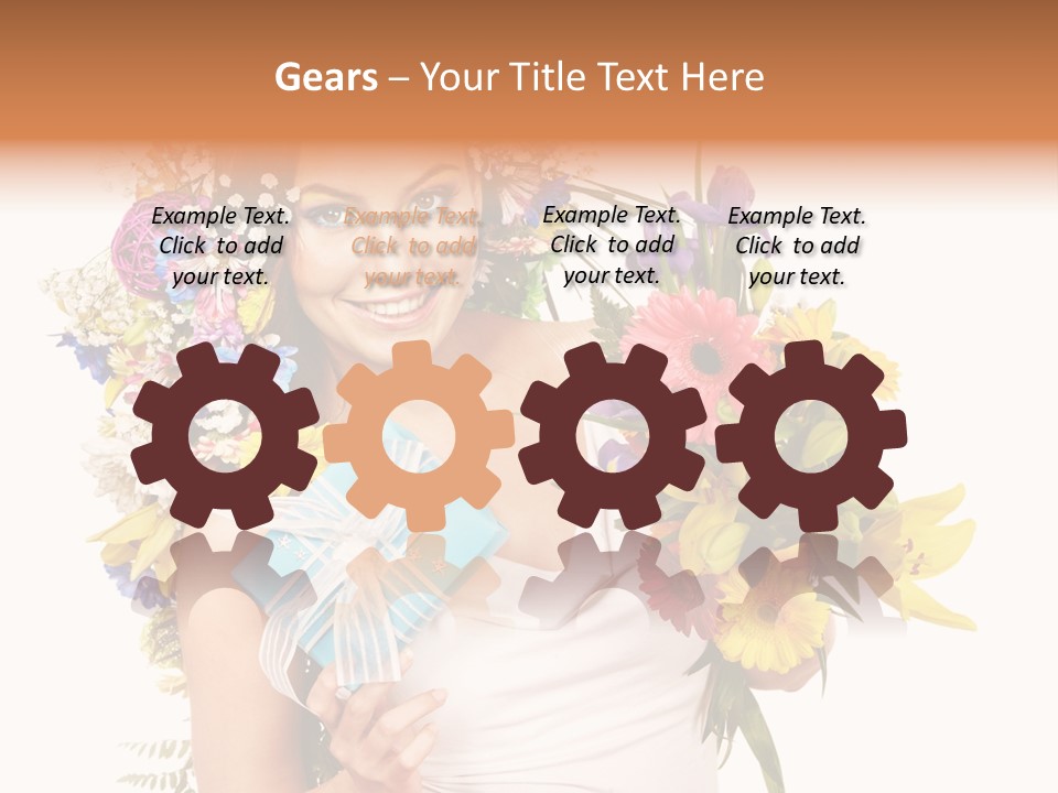 Face Eyelashes Health PowerPoint Template