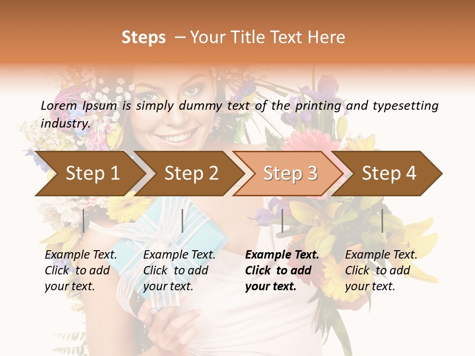 Face Eyelashes Health PowerPoint Template