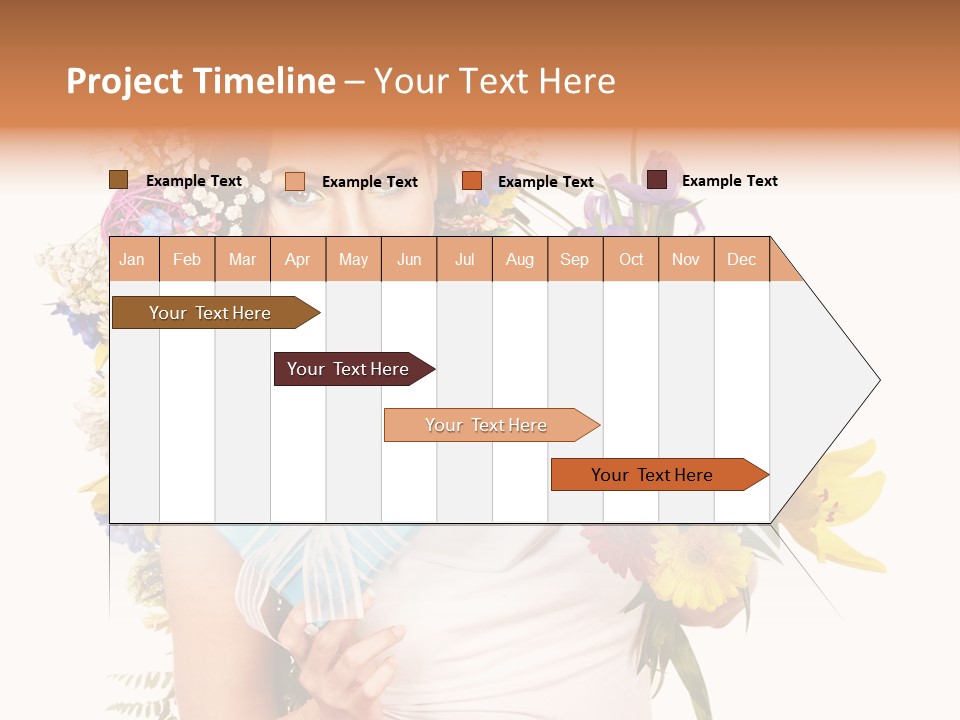 Face Eyelashes Health PowerPoint Template