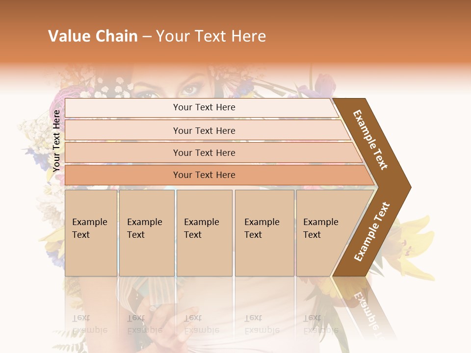 Face Eyelashes Health PowerPoint Template