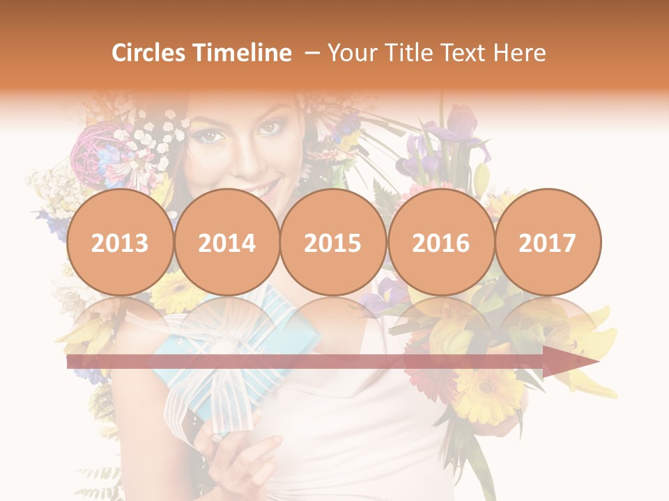 Face Eyelashes Health PowerPoint Template