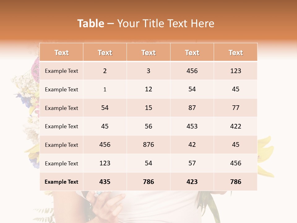 Face Eyelashes Health PowerPoint Template