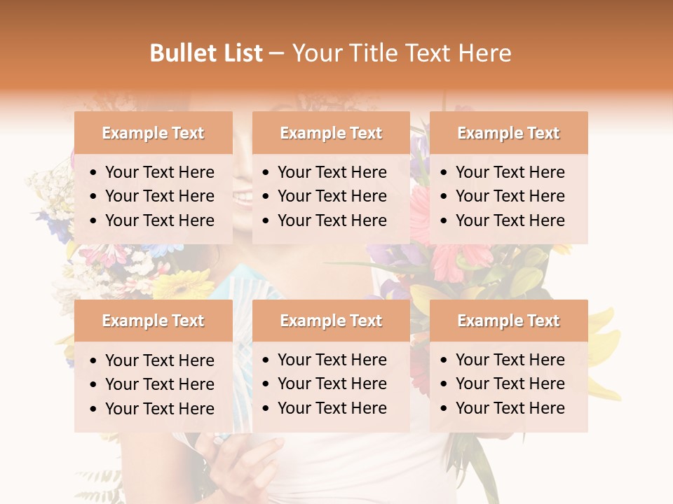 Face Eyelashes Health PowerPoint Template