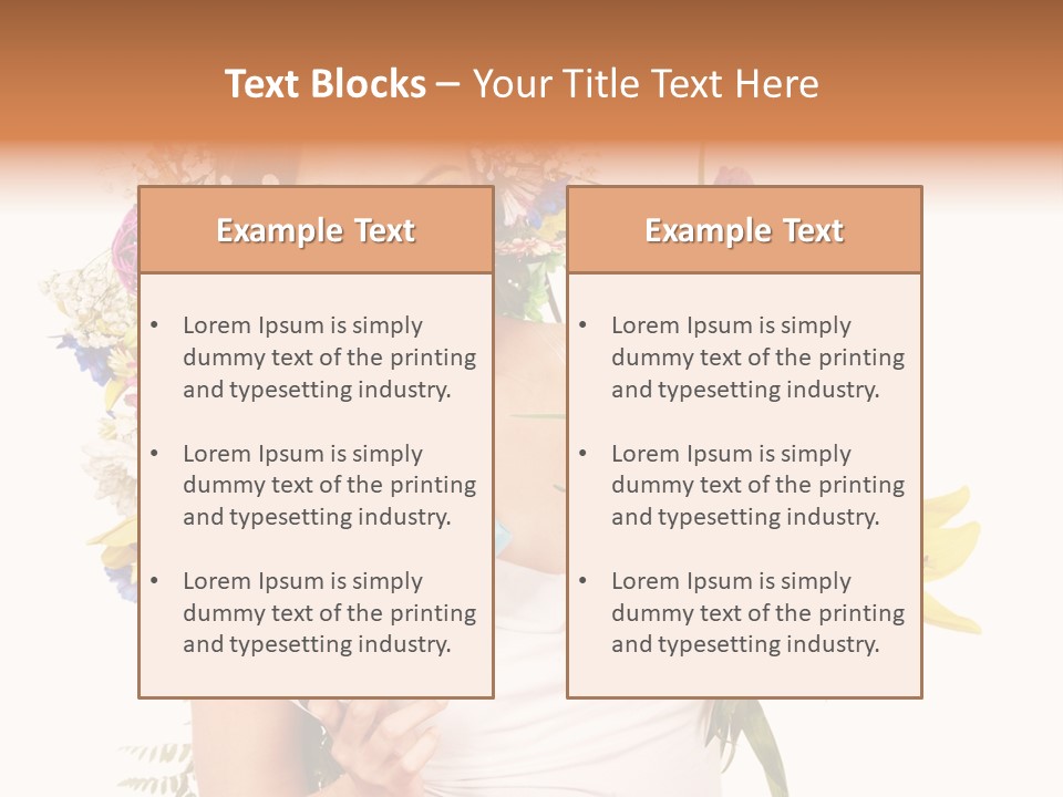 Face Eyelashes Health PowerPoint Template