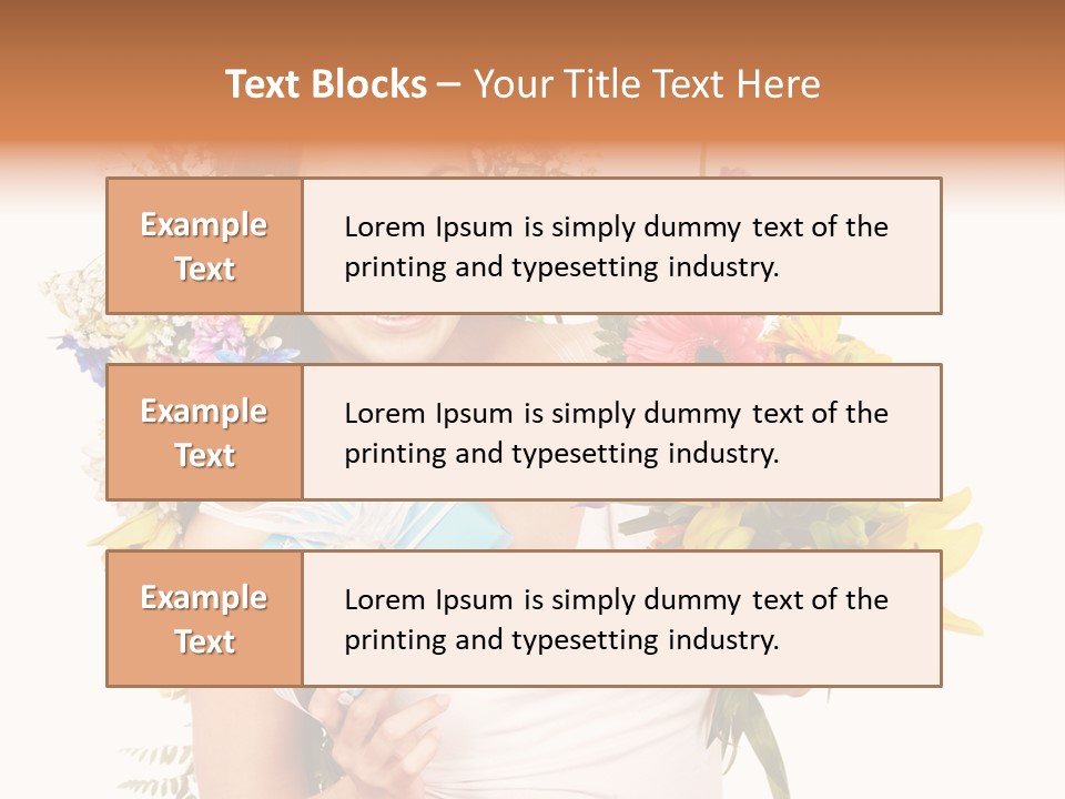Face Eyelashes Health PowerPoint Template