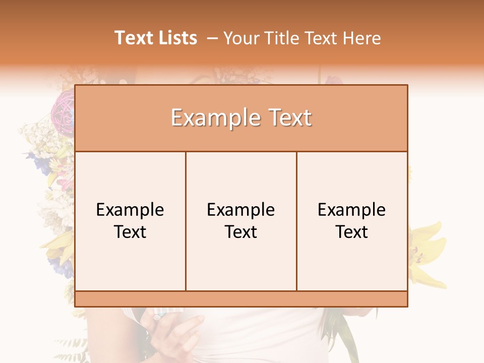 Face Eyelashes Health PowerPoint Template