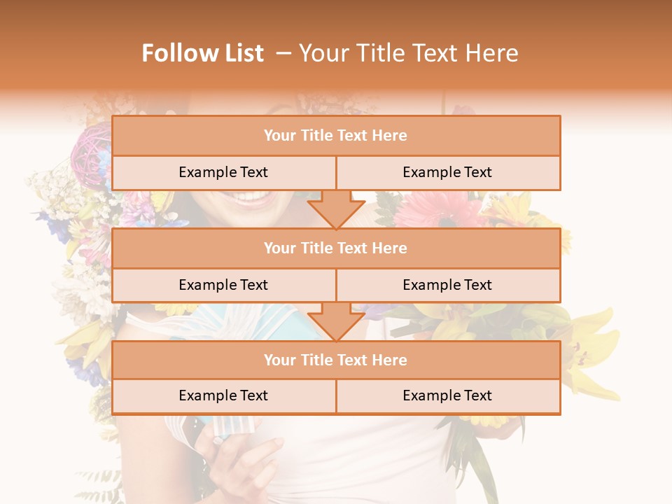 Face Eyelashes Health PowerPoint Template