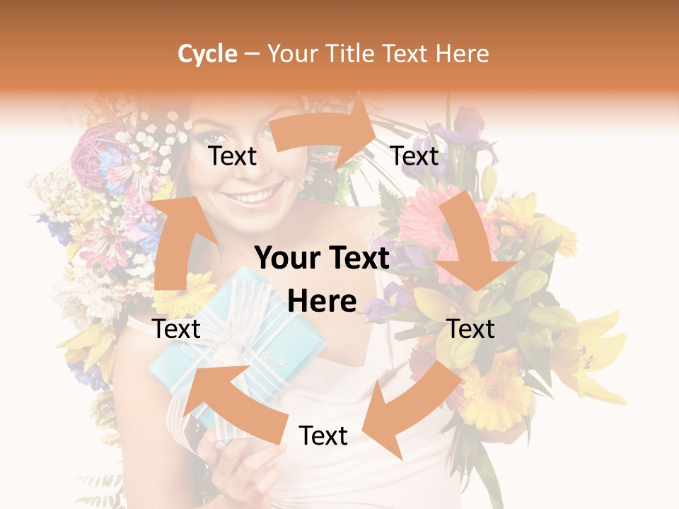 Face Eyelashes Health PowerPoint Template