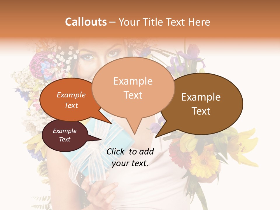 Face Eyelashes Health PowerPoint Template