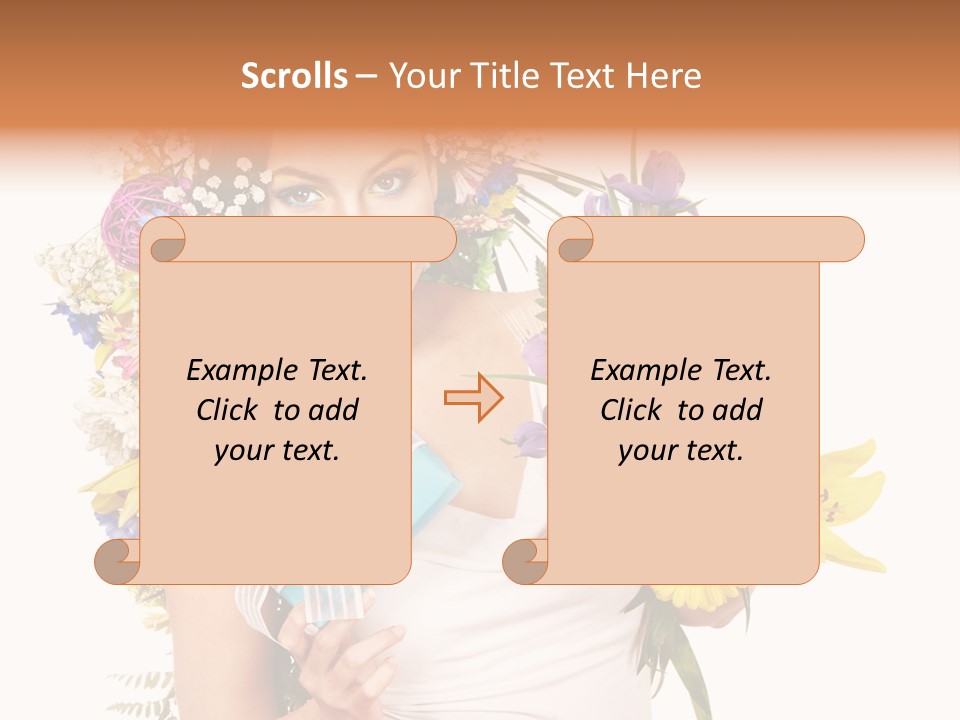 Face Eyelashes Health PowerPoint Template