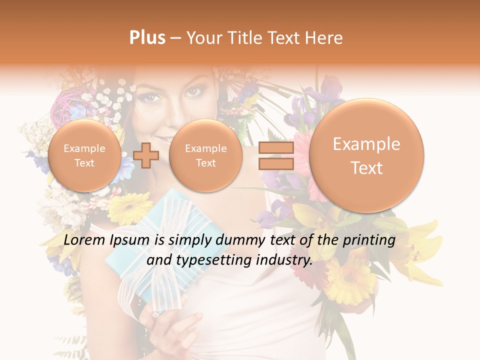 Face Eyelashes Health PowerPoint Template