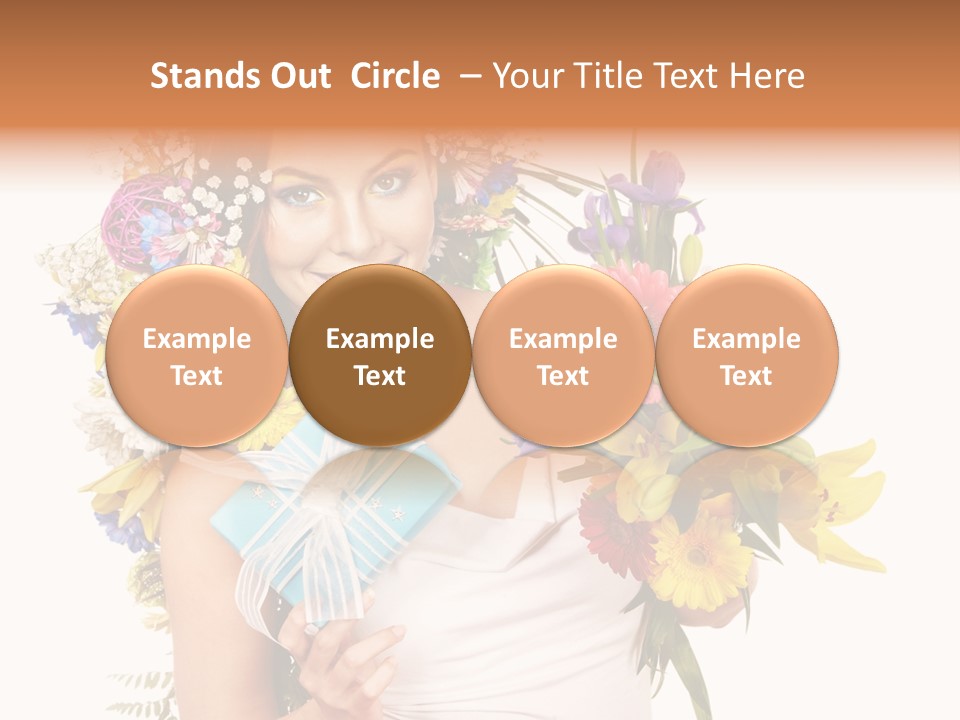 Face Eyelashes Health PowerPoint Template