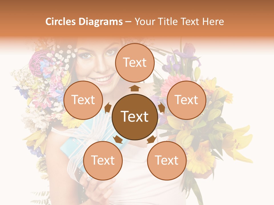 Face Eyelashes Health PowerPoint Template