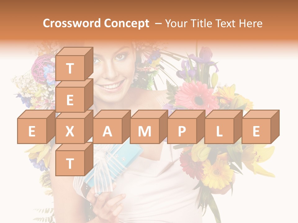 Face Eyelashes Health PowerPoint Template