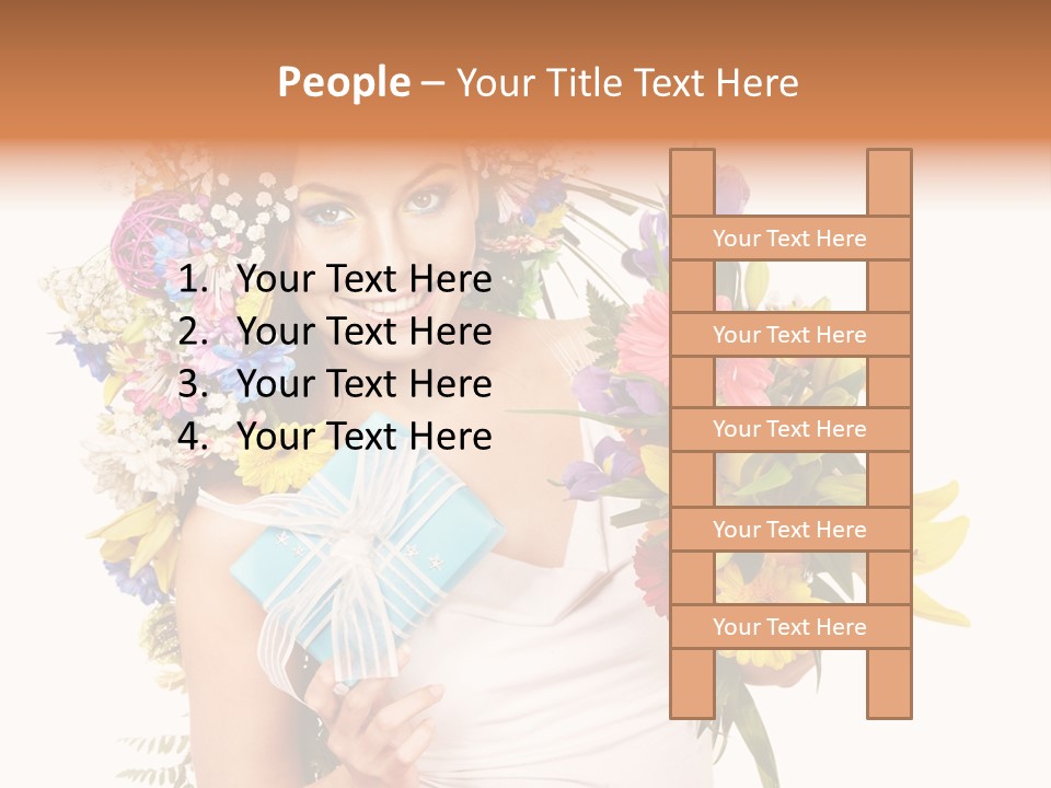 Face Eyelashes Health PowerPoint Template