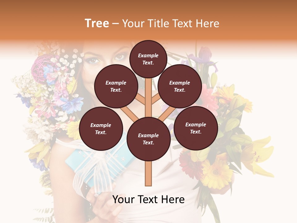 Face Eyelashes Health PowerPoint Template