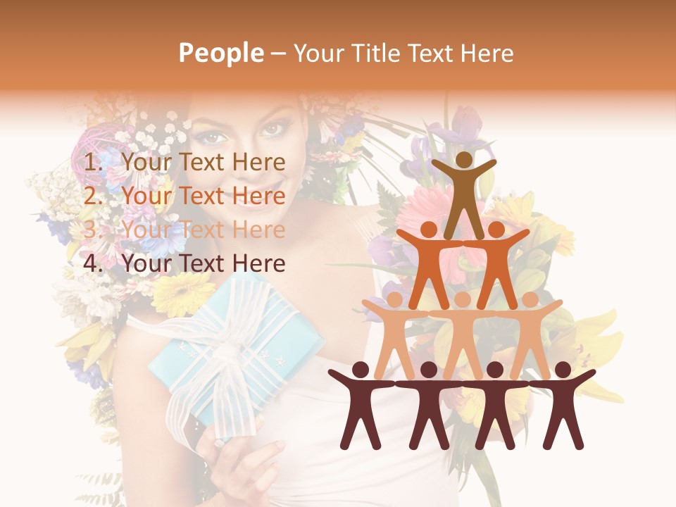 Face Eyelashes Health PowerPoint Template