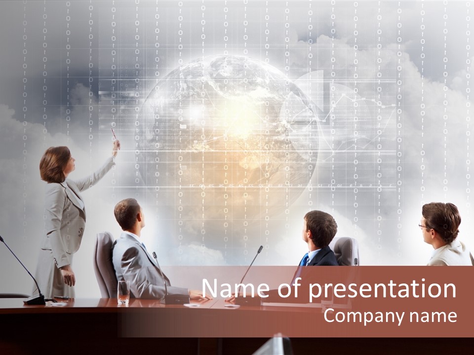 Screen Mediascreen Innovation PowerPoint Template