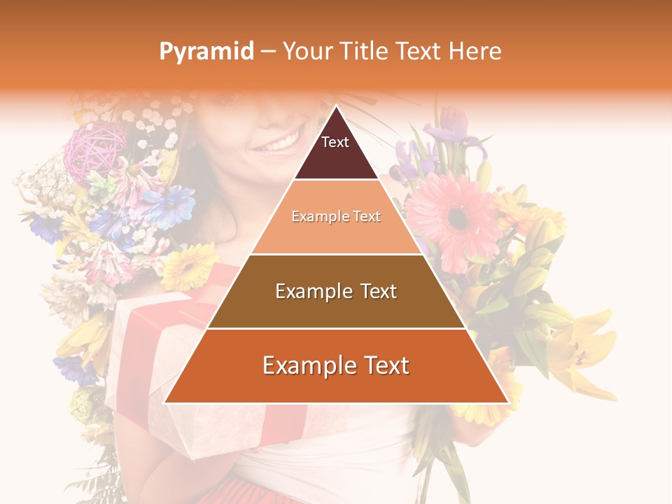 Portrait Face Lily PowerPoint Template