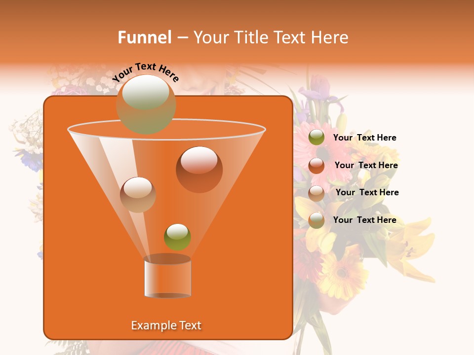 Portrait Face Lily PowerPoint Template