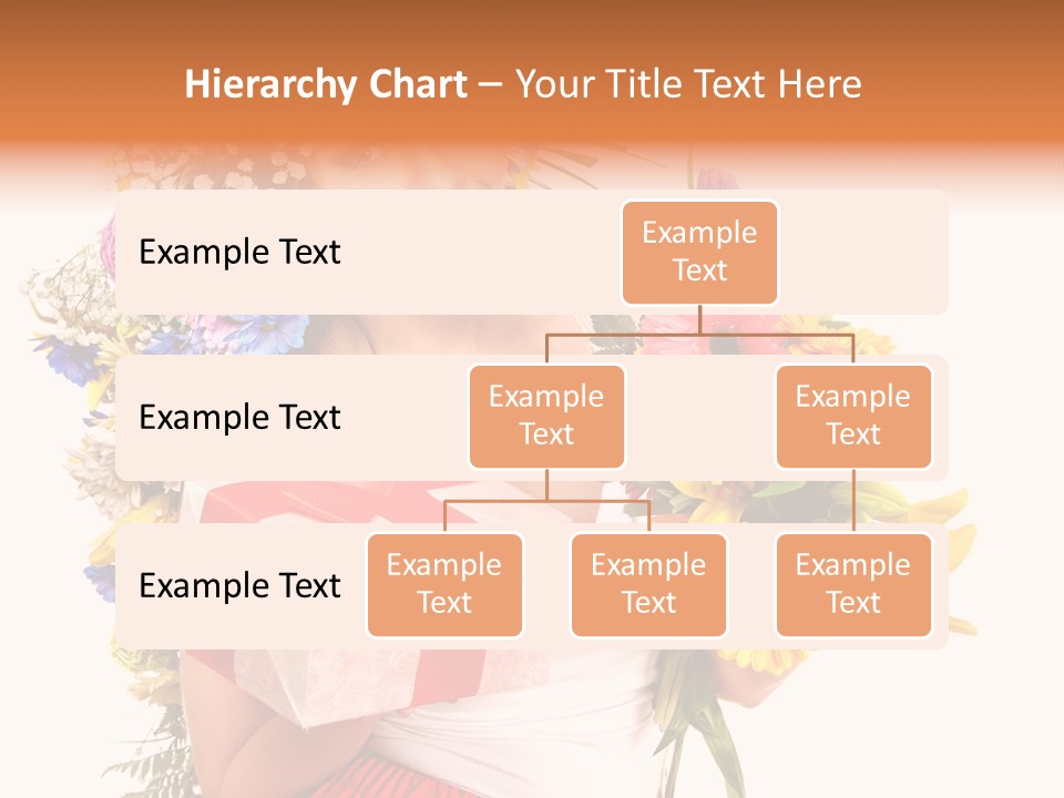 Portrait Face Lily PowerPoint Template