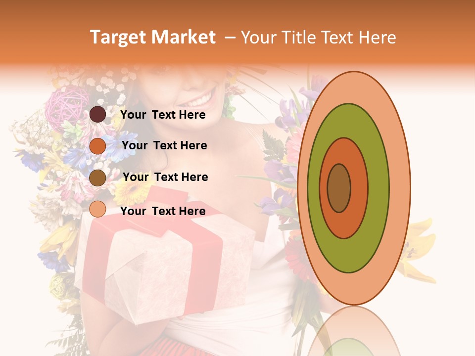 Portrait Face Lily PowerPoint Template