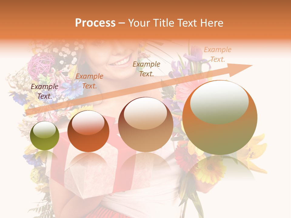 Portrait Face Lily PowerPoint Template