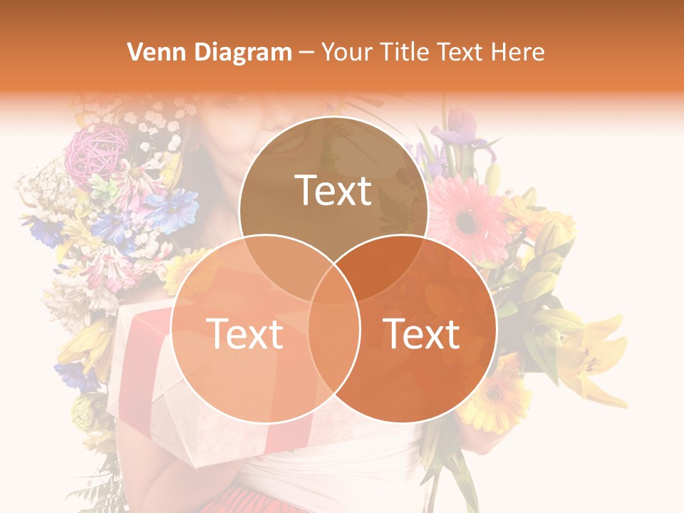 Portrait Face Lily PowerPoint Template