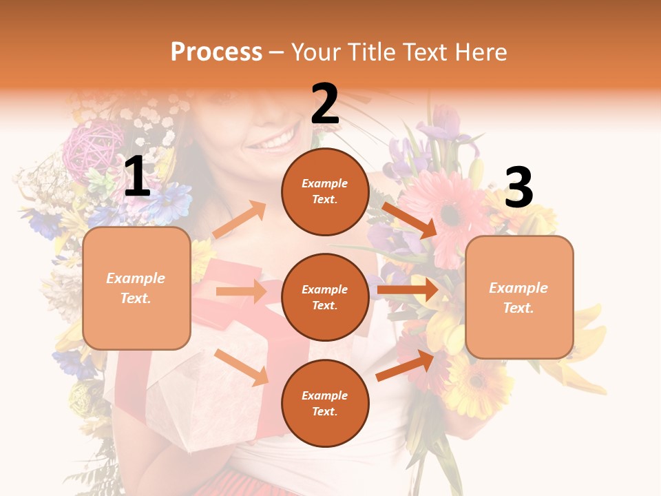 Portrait Face Lily PowerPoint Template