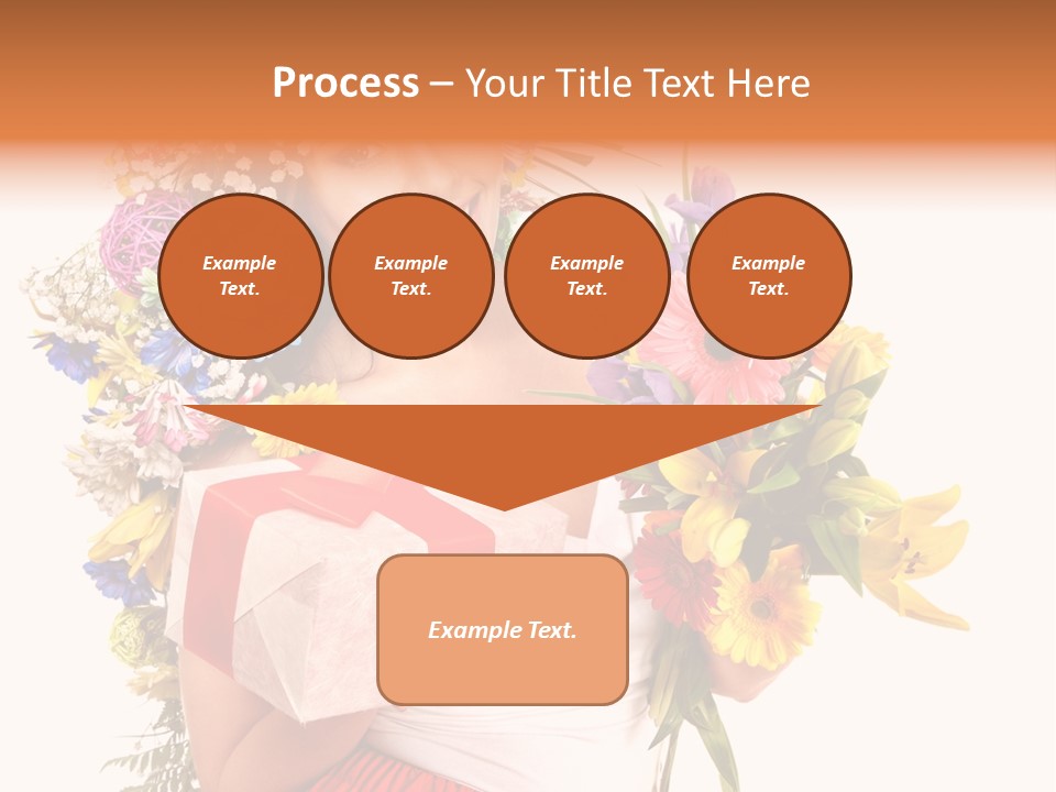 Portrait Face Lily PowerPoint Template