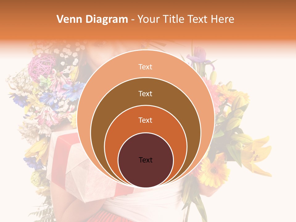 Portrait Face Lily PowerPoint Template