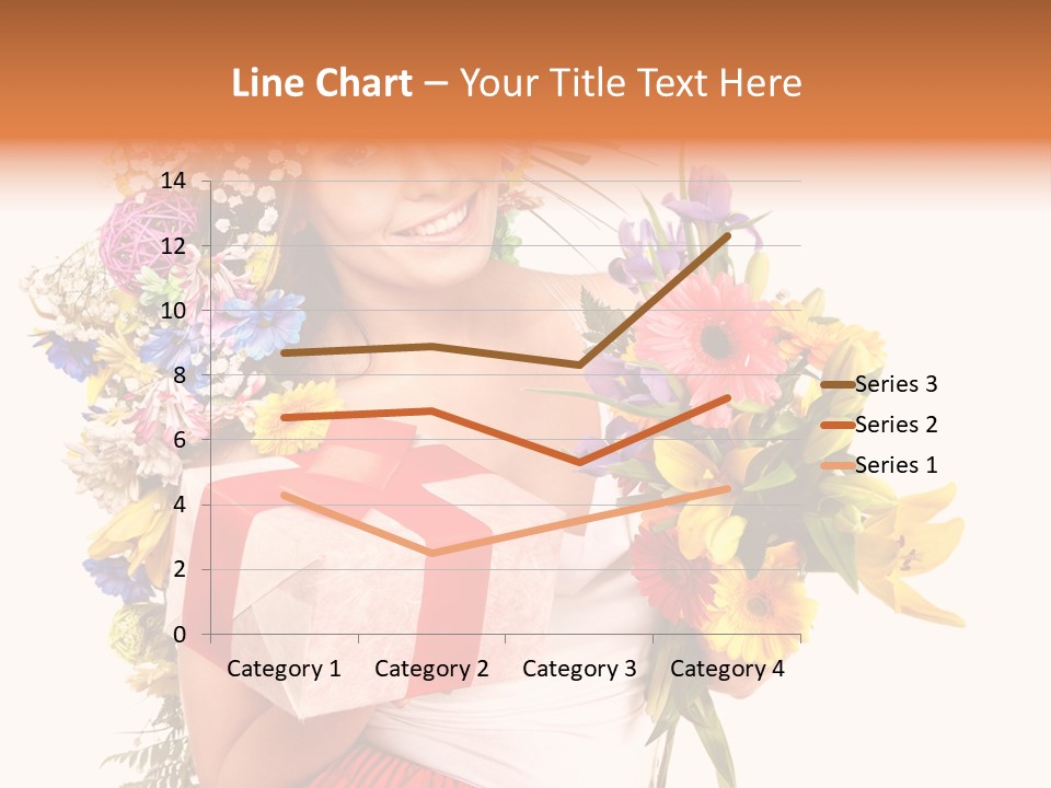 Portrait Face Lily PowerPoint Template