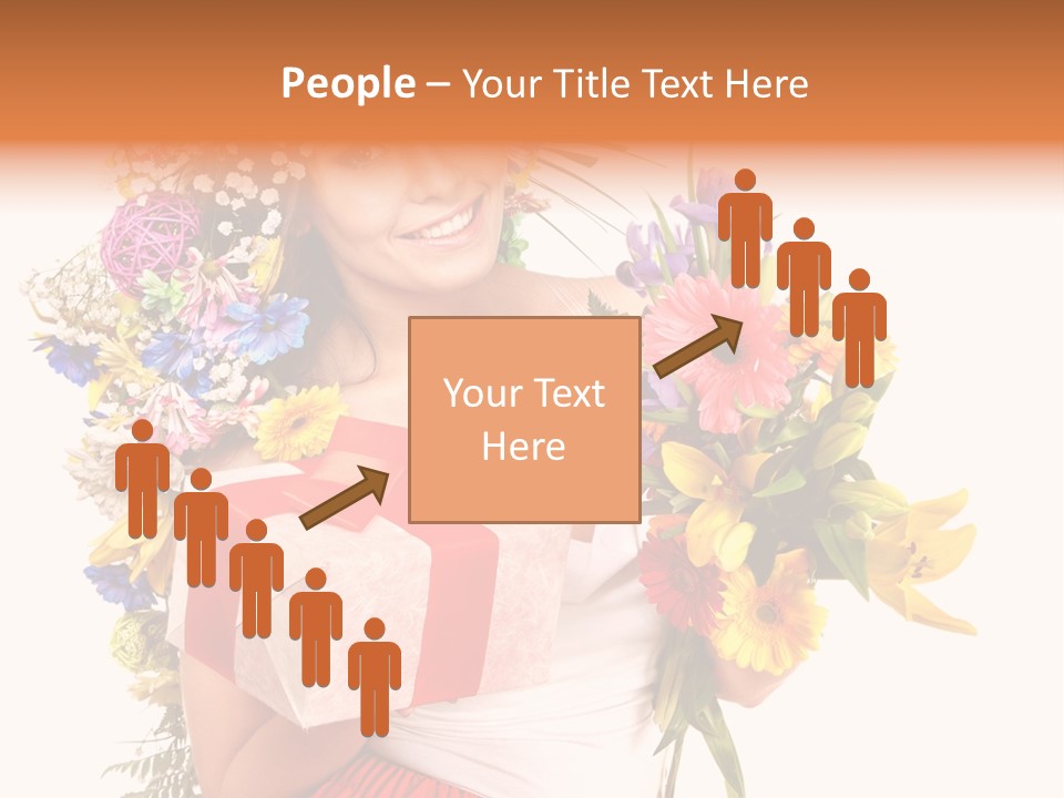 Portrait Face Lily PowerPoint Template