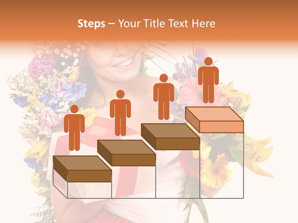 Portrait Face Lily PowerPoint Template