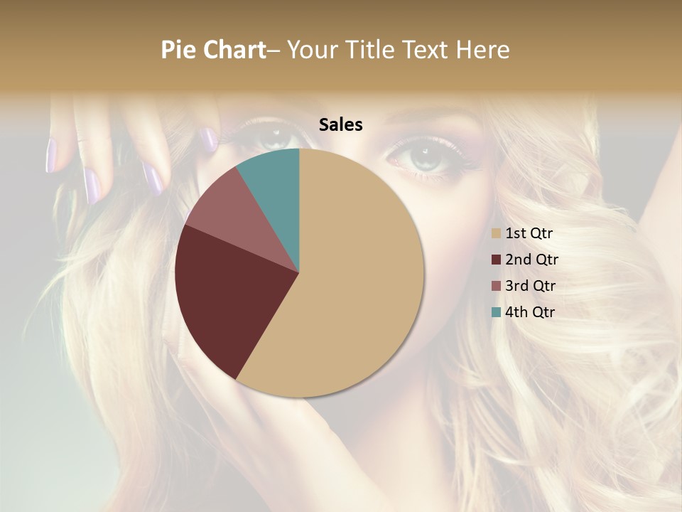 Curls Beauty Salon Beauty PowerPoint Template